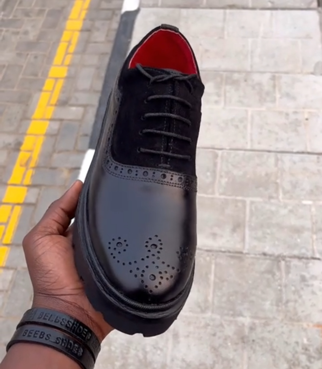 Genuine leather men's loafers