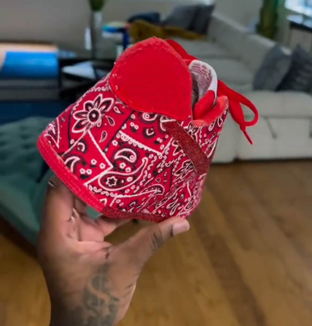 Printed casual sneakers
