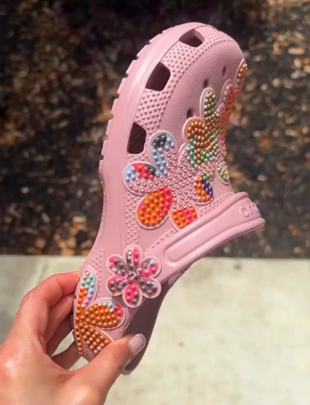 Classic summer beaded sandals