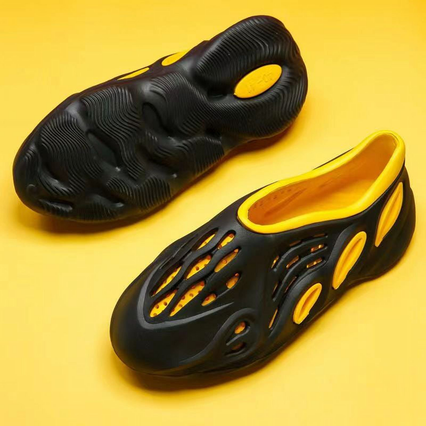 Soft-Soled Cutout Casual Shoes