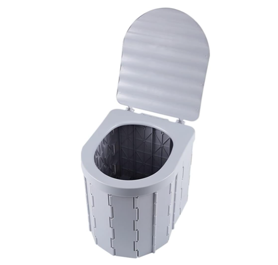 Car toilet seat, outdoor travel emergency portable toilet