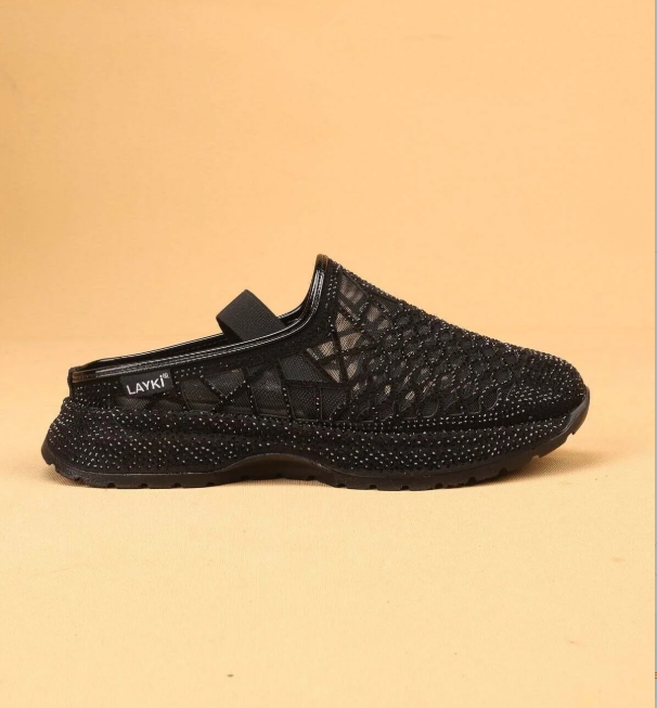 Gem-Textured Luxury Orthopedic Summer Sandals