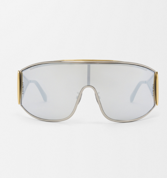 Shield-shaped sunglasses