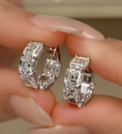 Diamond earrings
