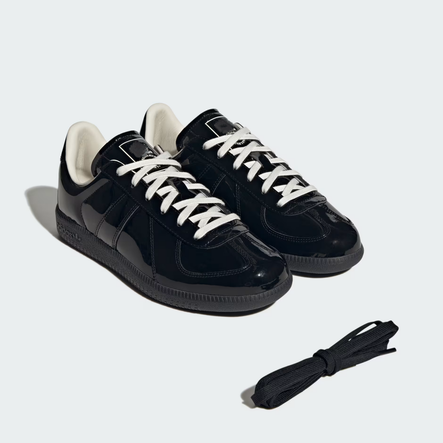 Glossy Leather Casual Shoes