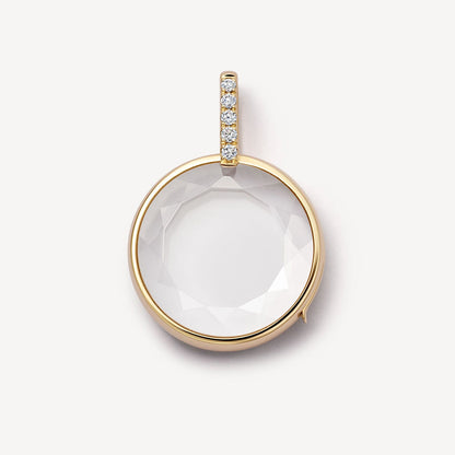 Openable and closable transparent DIY pendant necklace