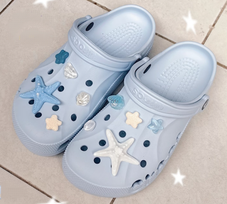 Blue Ocean Starfish Clogs