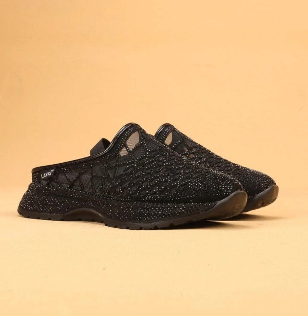 Gem-Textured Luxury Orthopedic Summer Sandals
