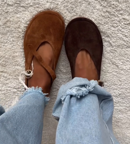Round-toe Ballet Flats