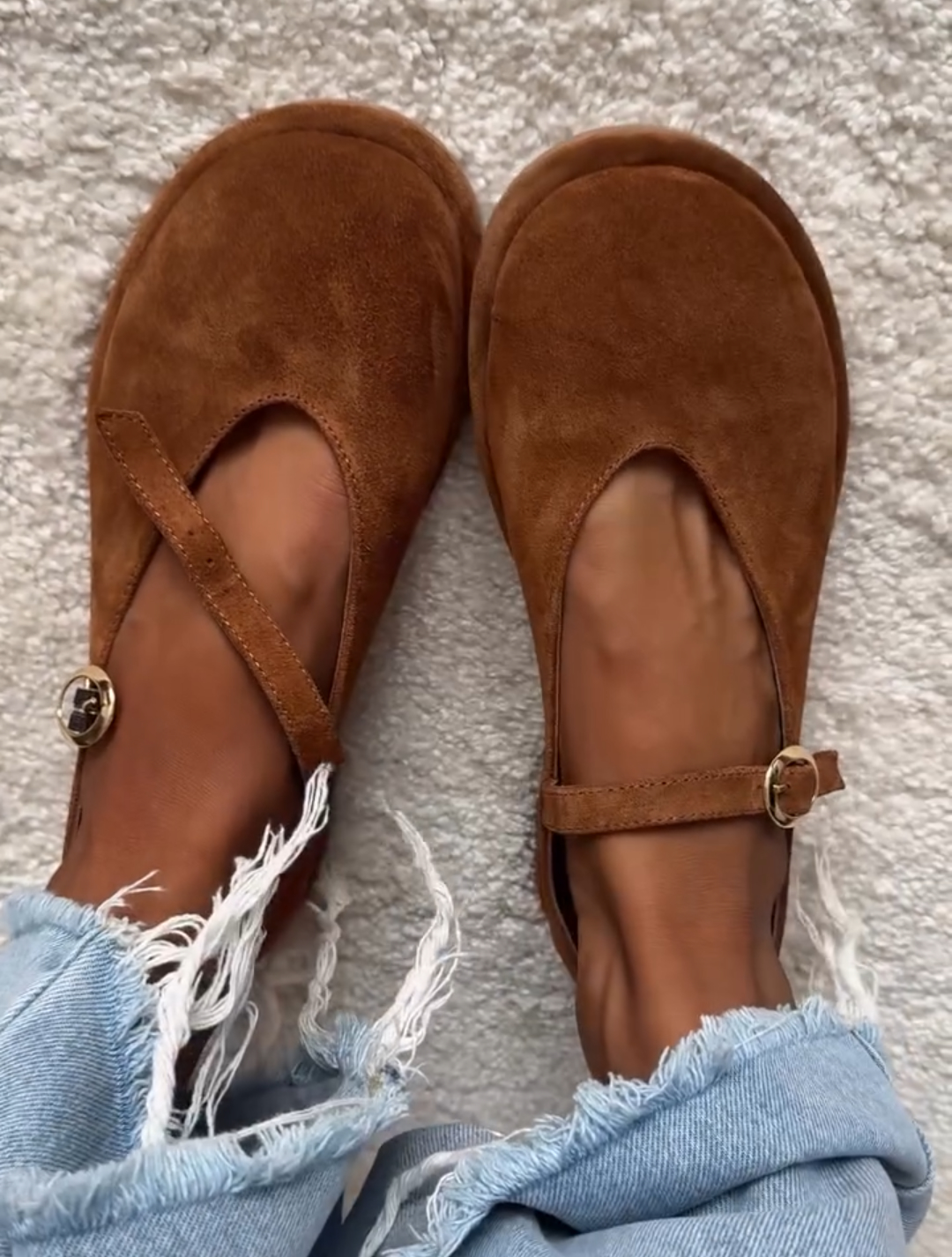 Round-toe Ballet Flats
