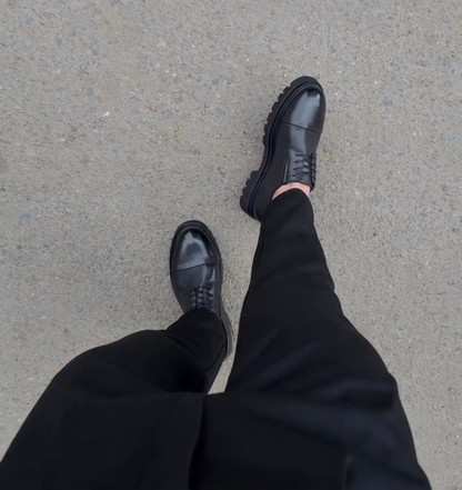 Handmade genuine leather loafers
