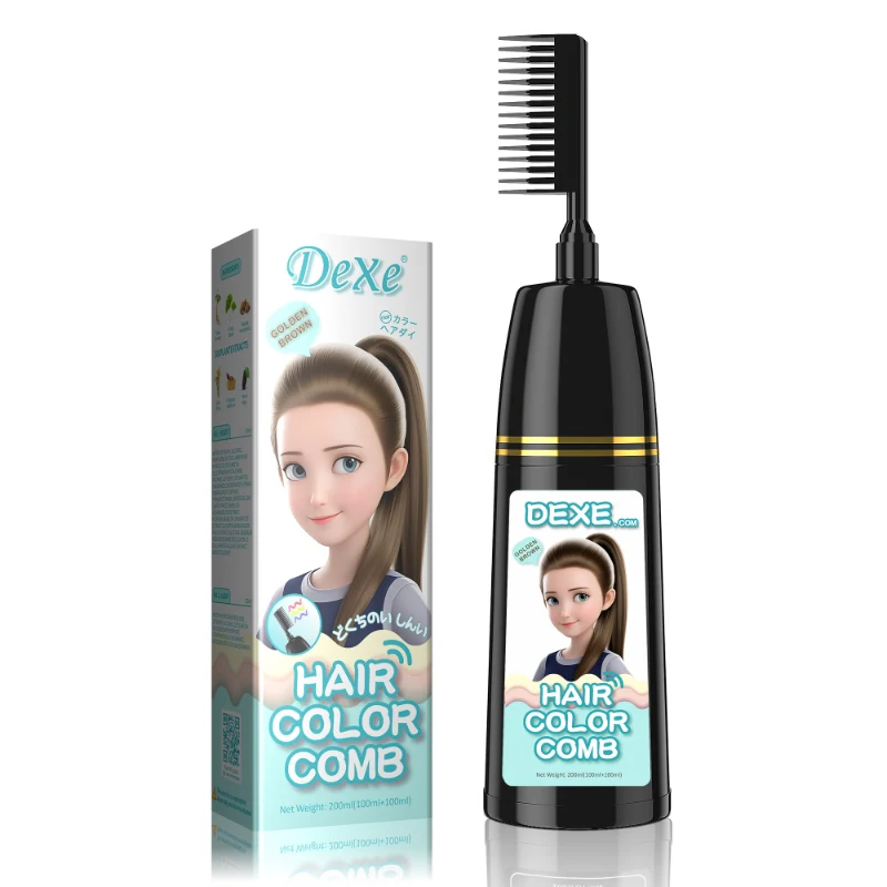 Classic Maca Powder Instant Hair Dye Shampo