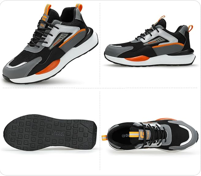 Breathable and puncture-resistant athletic shoes