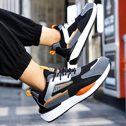 Breathable and puncture-resistant athletic shoes