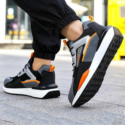 Breathable and puncture-resistant athletic shoes