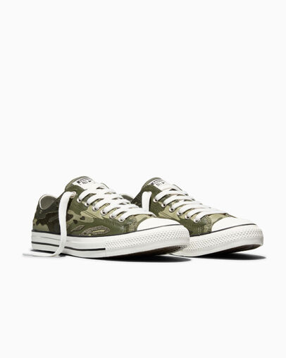 Wide camouflage casual shoes