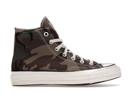 High-top canvas shoes