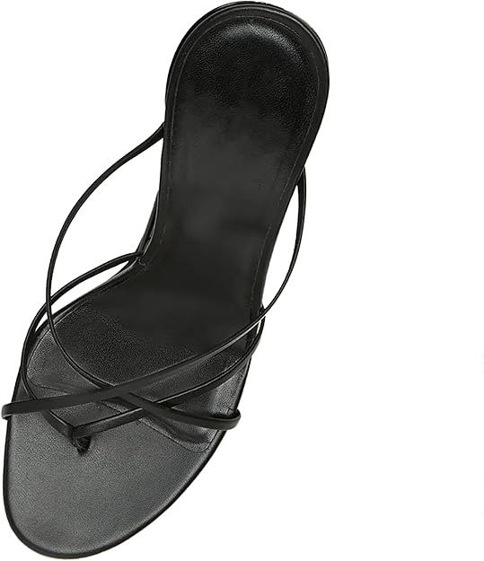 Shark Tooth Backless Sandals