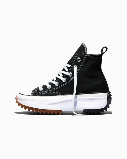 Platform canvas shoes