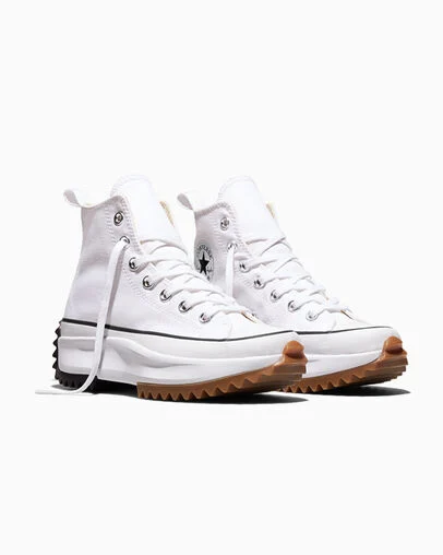 Platform canvas shoes