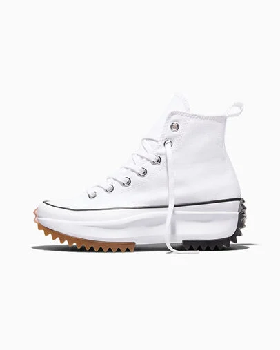 Platform canvas shoes