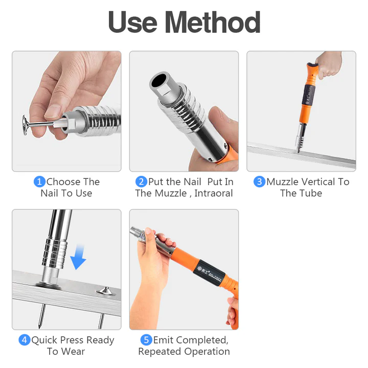 Mini nail gun tool kit