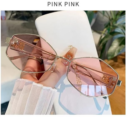 Stylish Retro Hexagonal Sunglasses