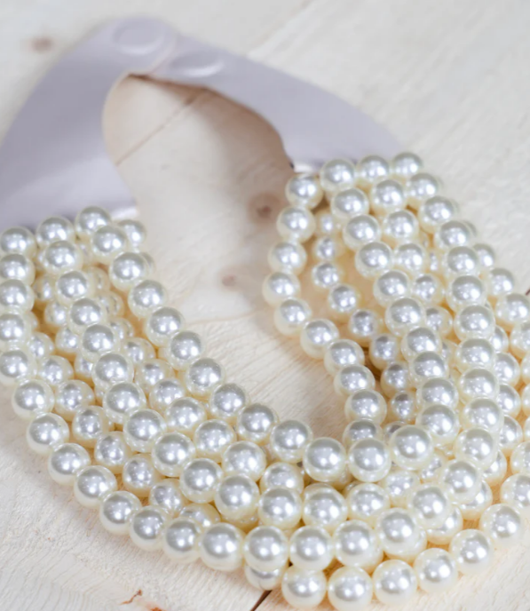 Chill Pearl Bead Necklace