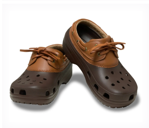Casual lace-up clogs