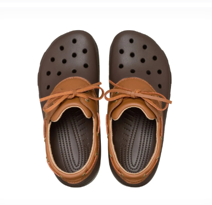 Casual lace-up clogs
