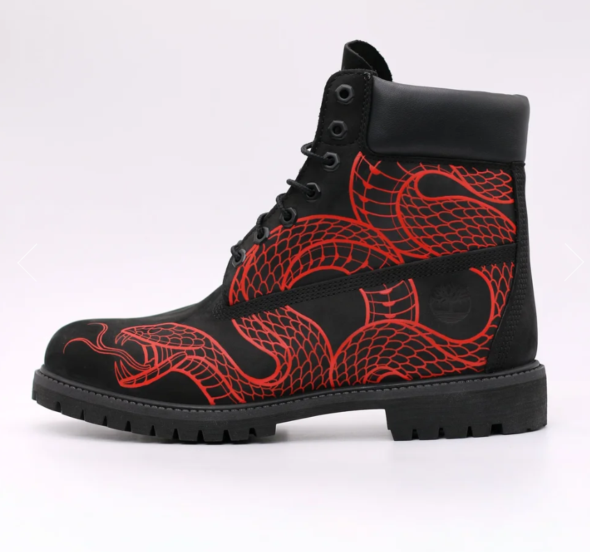 RED SNAKE Boots