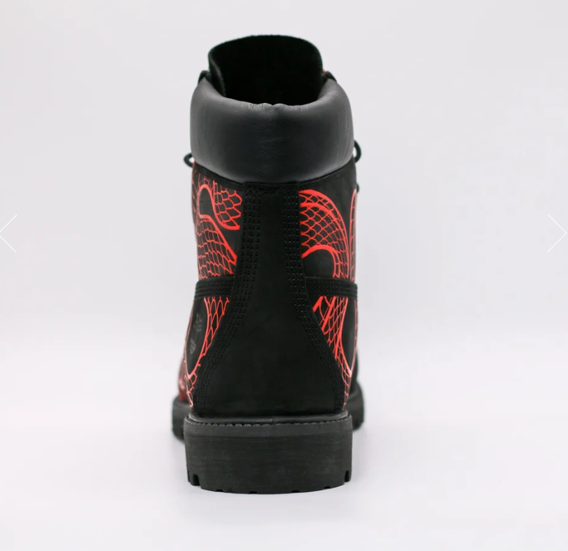 RED SNAKE Boots
