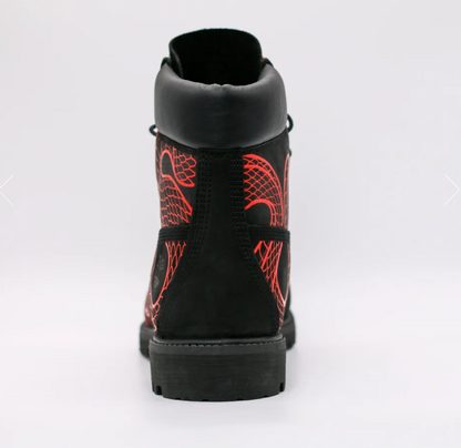 RED SNAKE Boots