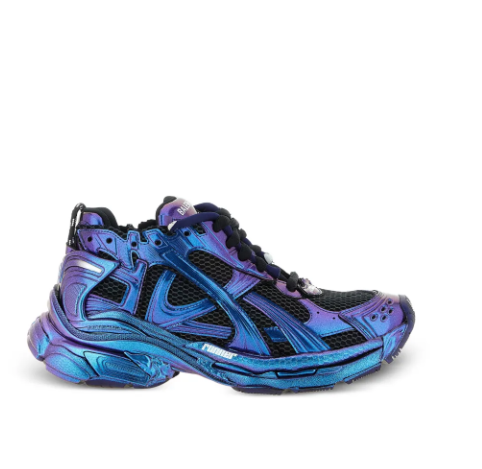 Iridescent sneakers