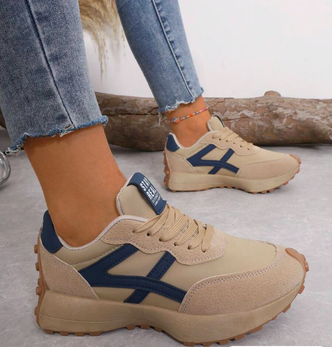 Comfortable Lace-up Sneakers