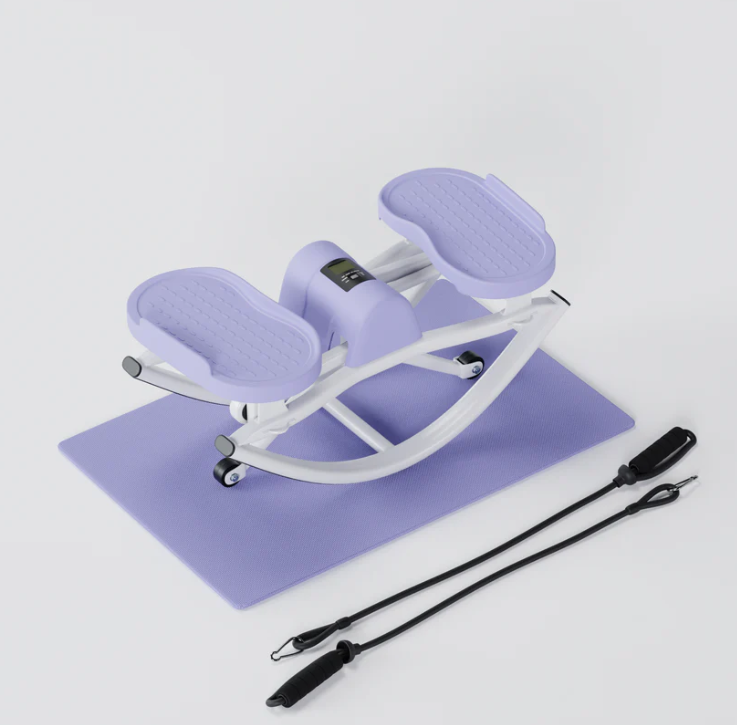 U-shaped leg slimming step machine
