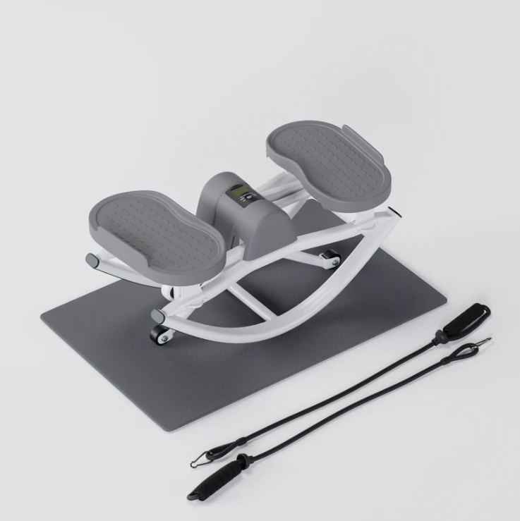 U-shaped leg slimming step machine