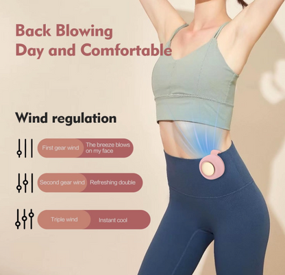 Portable silent mini bladeless electric fan