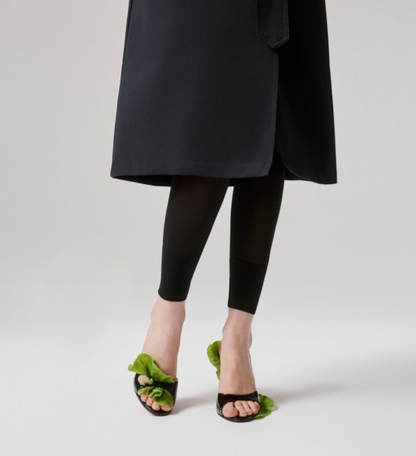 Green women's high heels