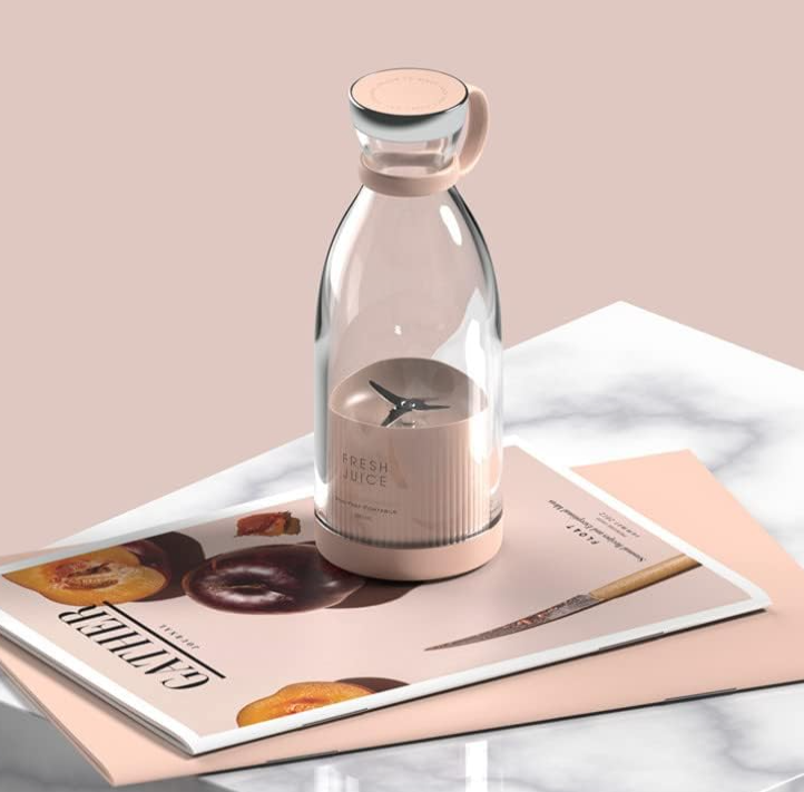 Personal portable fresh juice blender