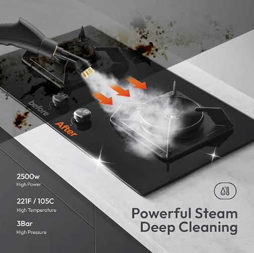 Multi-functional steam cleaner