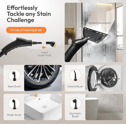 Multi-functional steam cleaner