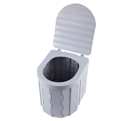 Car toilet seat, outdoor travel emergency portable toilet
