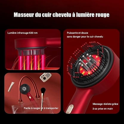 Red Light Scalp Massager