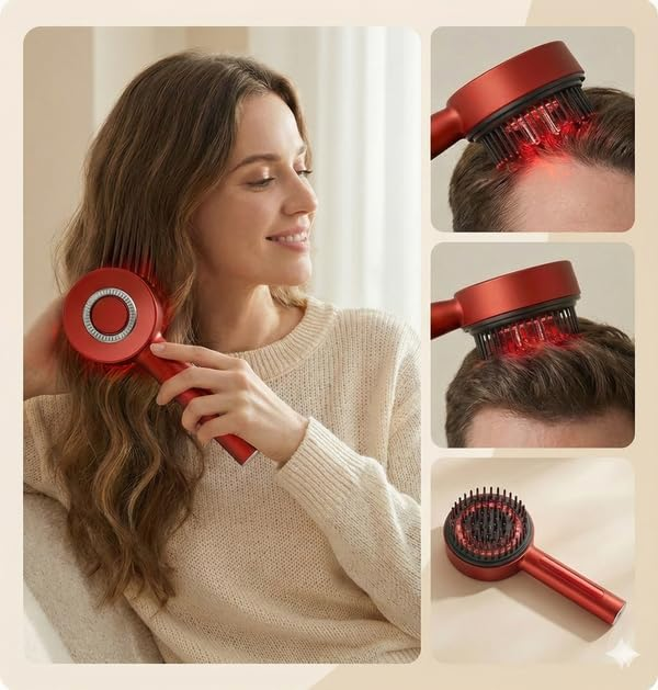 Red Light Scalp Massager