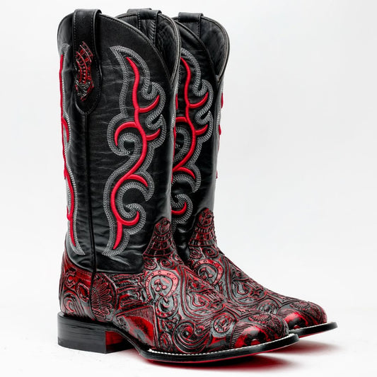 Ace Of Spades Red Wine - Square Toe