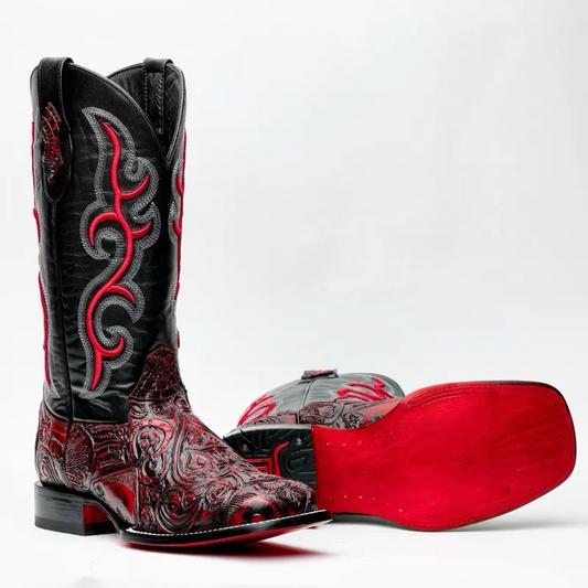 Ace Of Spades Red Wine - Square Toe