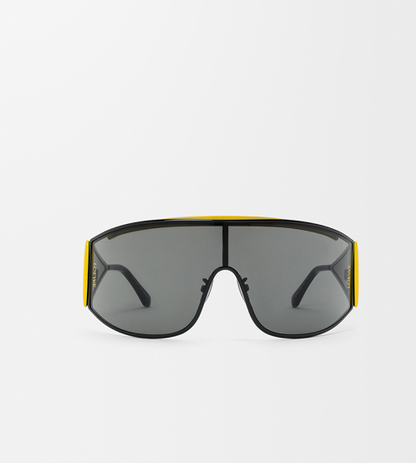 Shield-shaped sunglasses