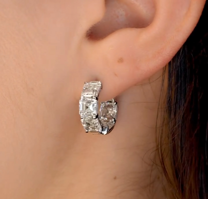Diamond earrings