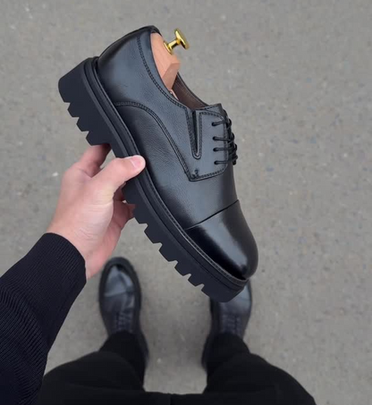 Handmade genuine leather loafers